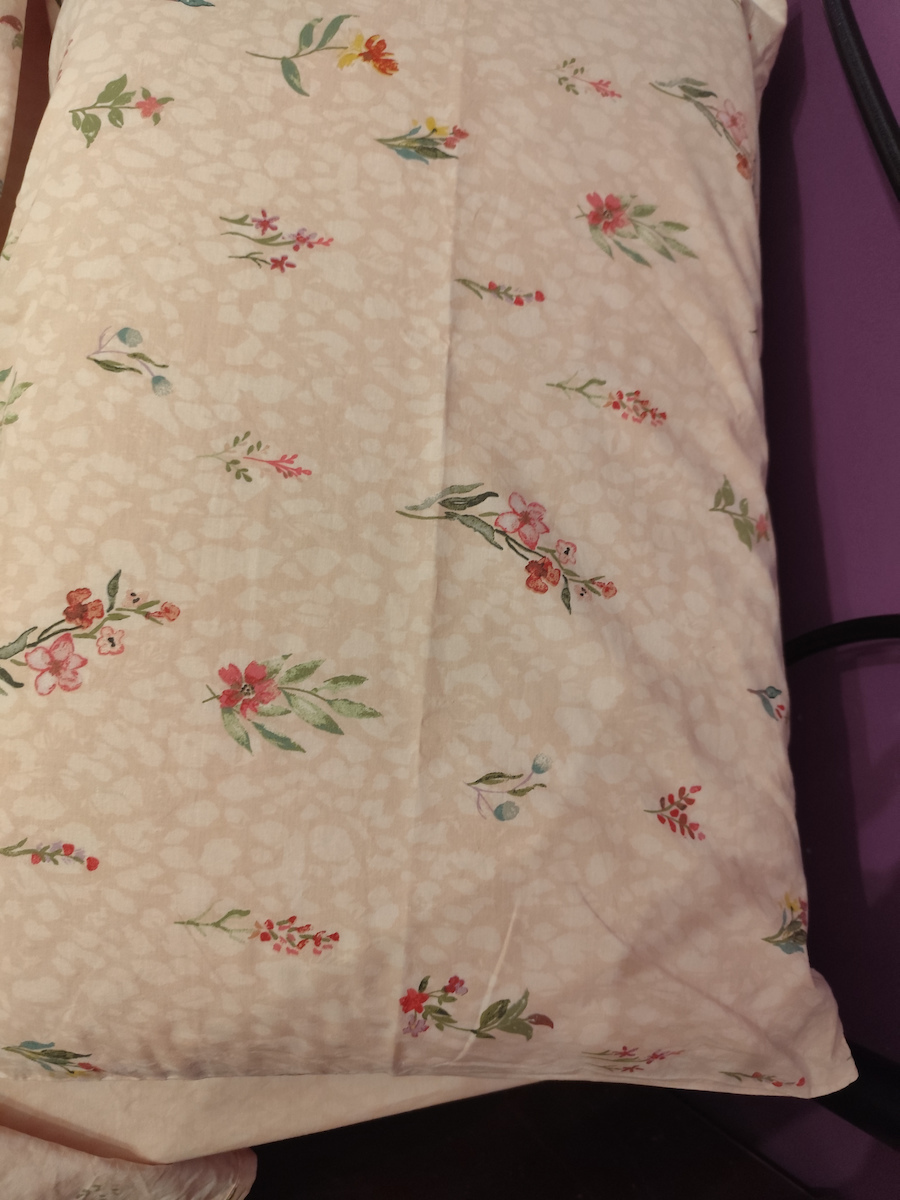 Nef-Nef Homeware Sheet Sets Queen 240x270cm. Plant Pink 4pcs