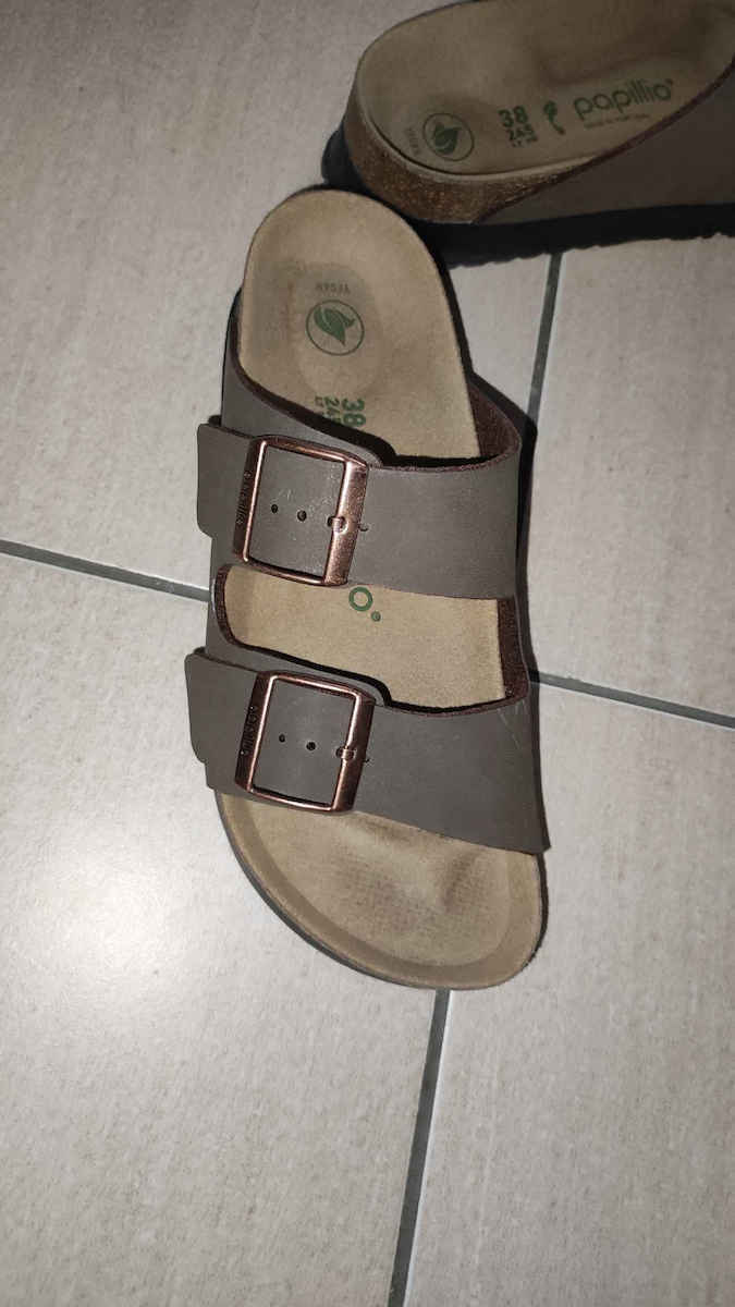 Arizona Leather Women's Flat Sandals Anatomic in Pink Color Narrow Fit