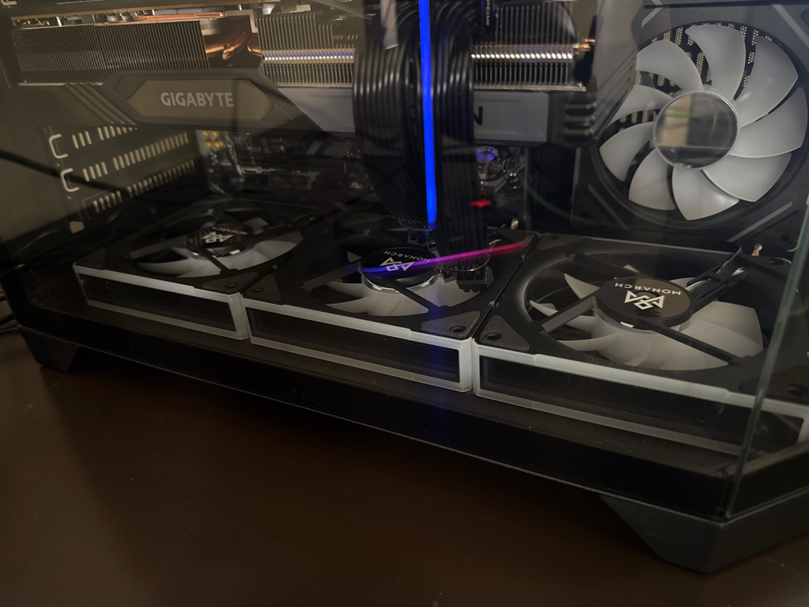 Monarch Gear Zephyrus Case Fan 120mm με RGB Φωτισμό και Σύνδεση 6-Pin 3τμχ