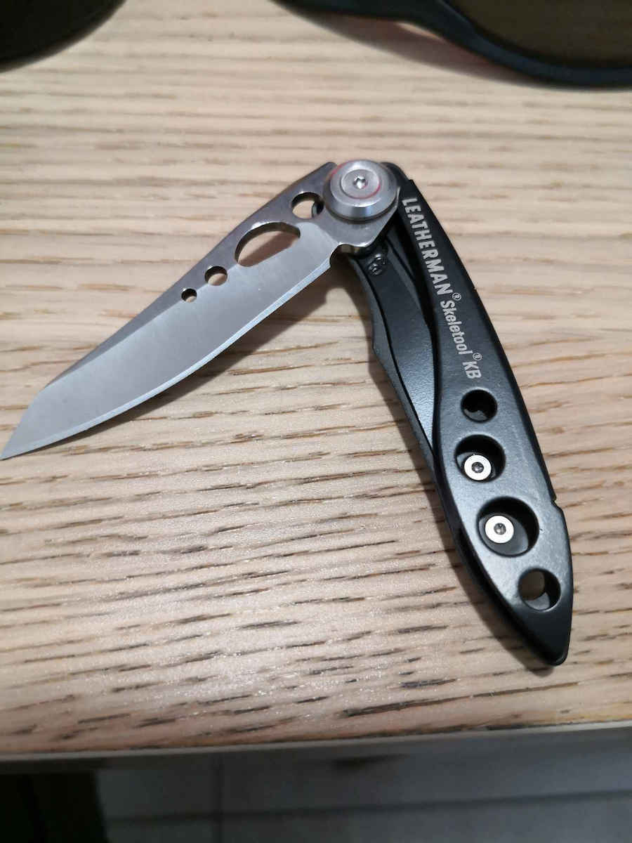 Leatherman Skeletool Kb Μαχαίρι Μαύρο