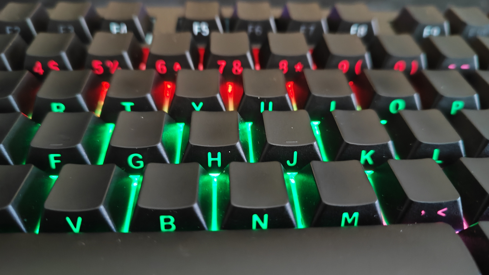 Montech MKey Darkness Gaming Tastatură Mecanică cu Gateron G-Pro Red comutatoare și iluminare RGB (Engleză US)