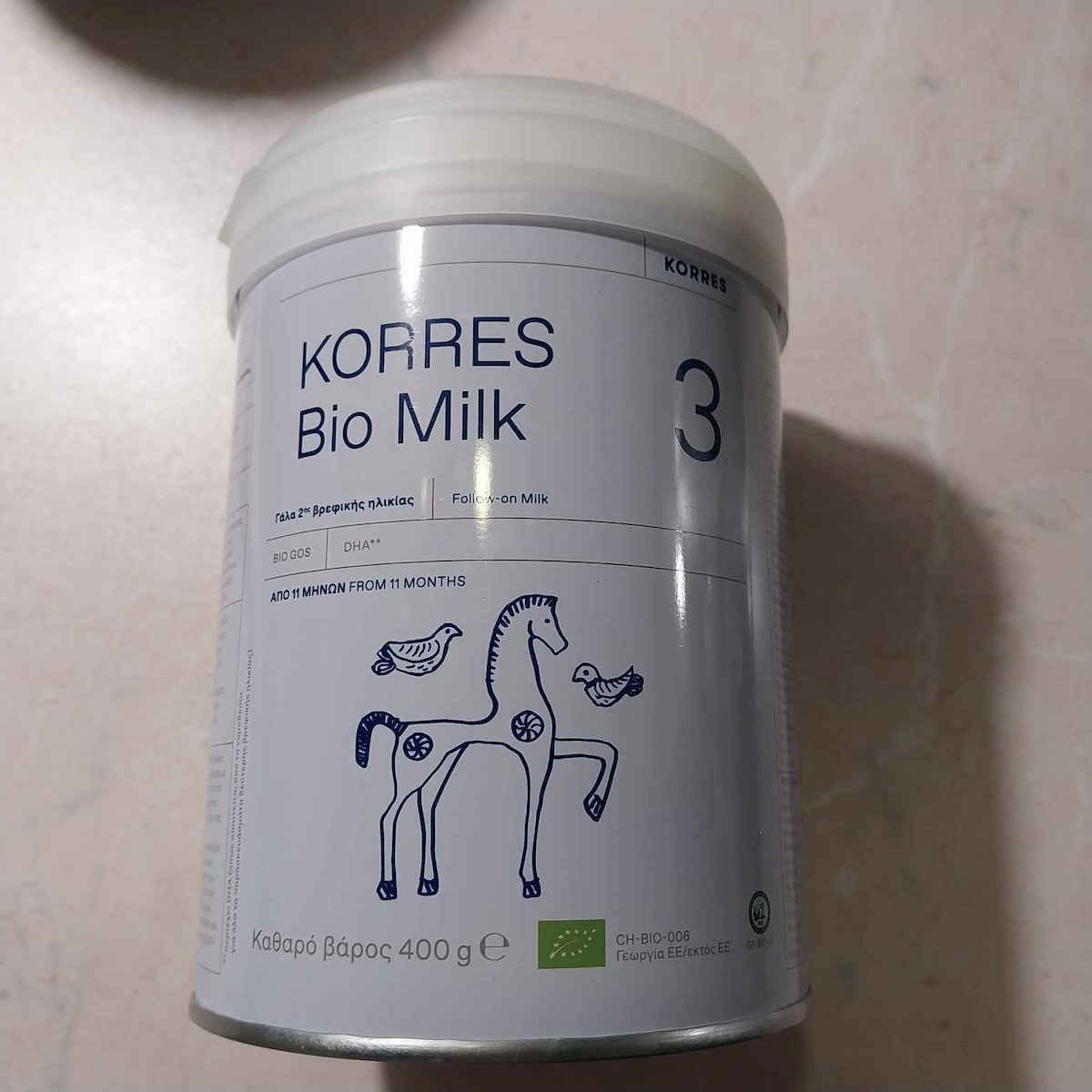 Korres Milk Powder Bio Milk 3 for 12m++ Months 400gr