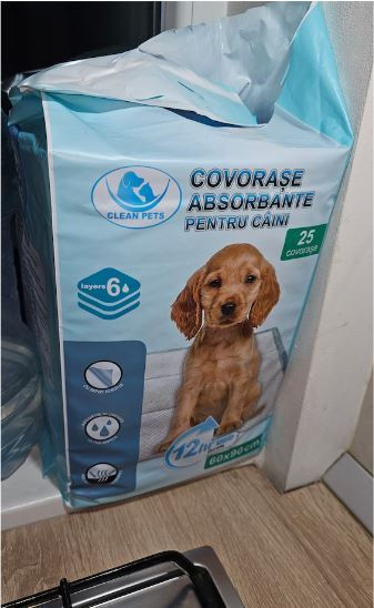 Clean Pets Pampers pentru câini 60x60cm 25buc