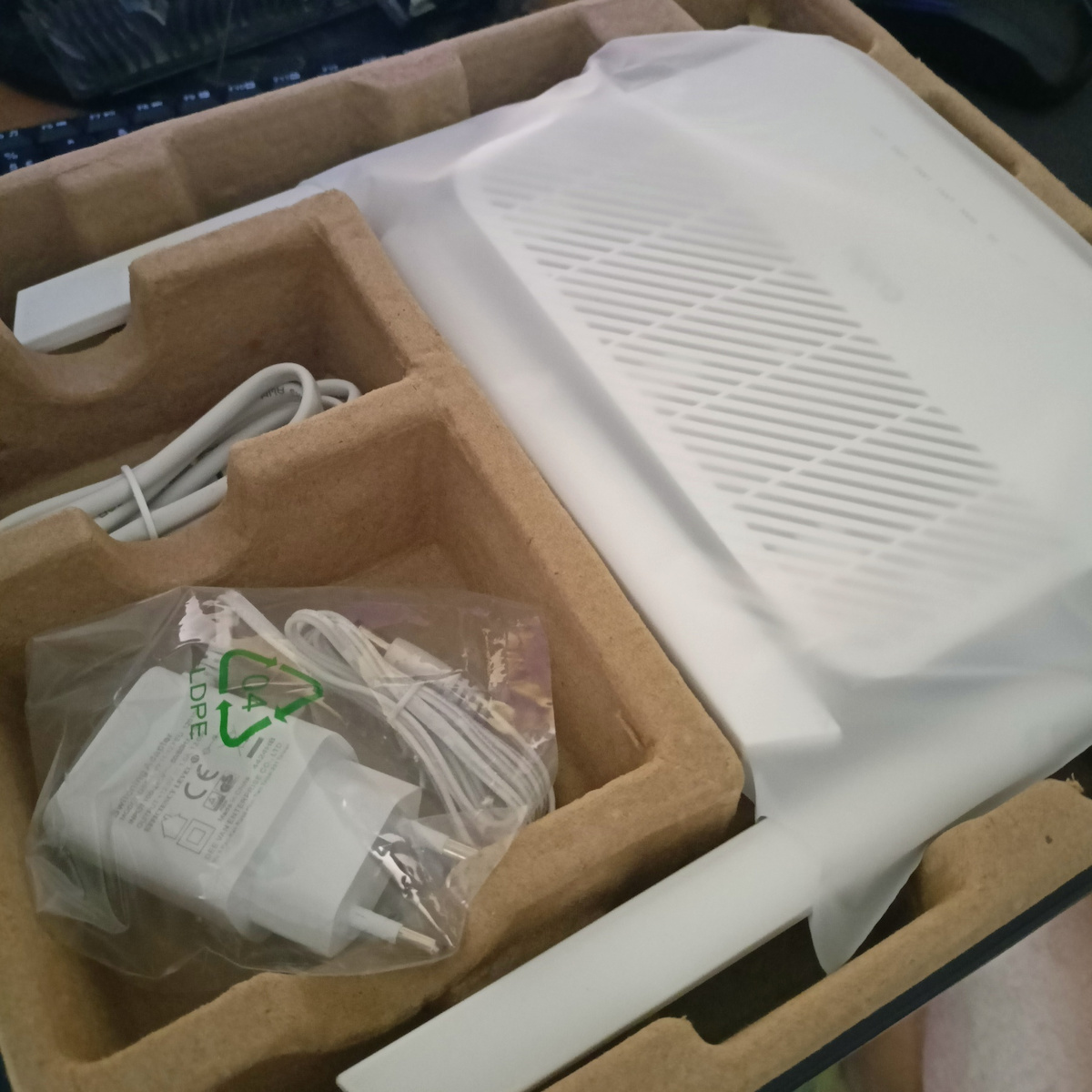 Cudy WR3000 White v1 Drahtlos Router Wi‑Fi 5 mit 4 Anschlüssen Gigabit Ethernet