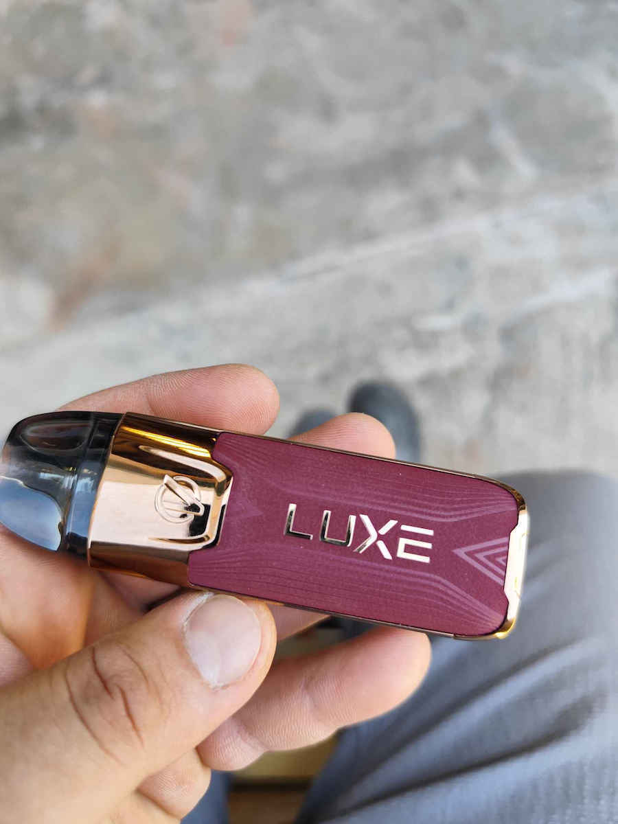 geekvape aegis solo 3 istruzioni Vaporesso Luxe XR Max 2 Pod Mod Kit 3200mAh Imperial Red Leather  Многоразовая POD система купить в Киеве и Украине main image 1