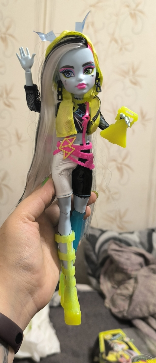 Mattel Neon Frights - Frankie Doll for 4+ years old+ Years 25cm