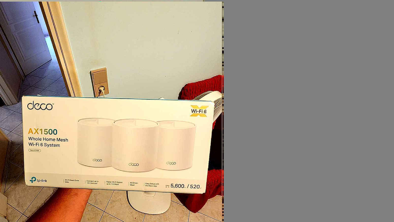 TP-LINK Deco X10 v1 WiFi Mesh Network Access Point Wi‑Fi 6 Dual Band (2.4 & 5GHz) σε Διπλό Kit Λευκό
