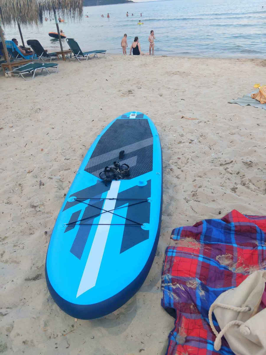 EDC Inflatable SUP Board with Length 3.2m Black