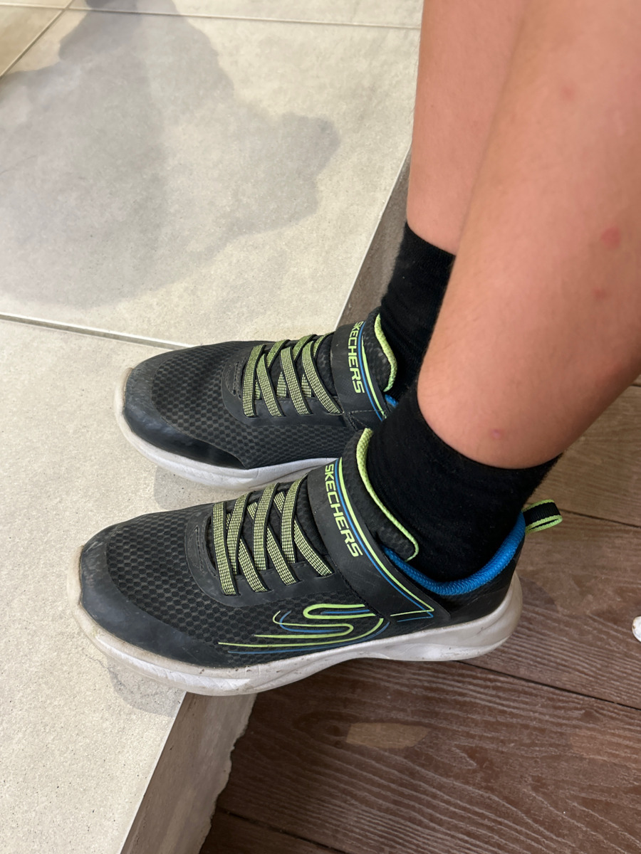 Gore Kids Sneakers with Scratch Black