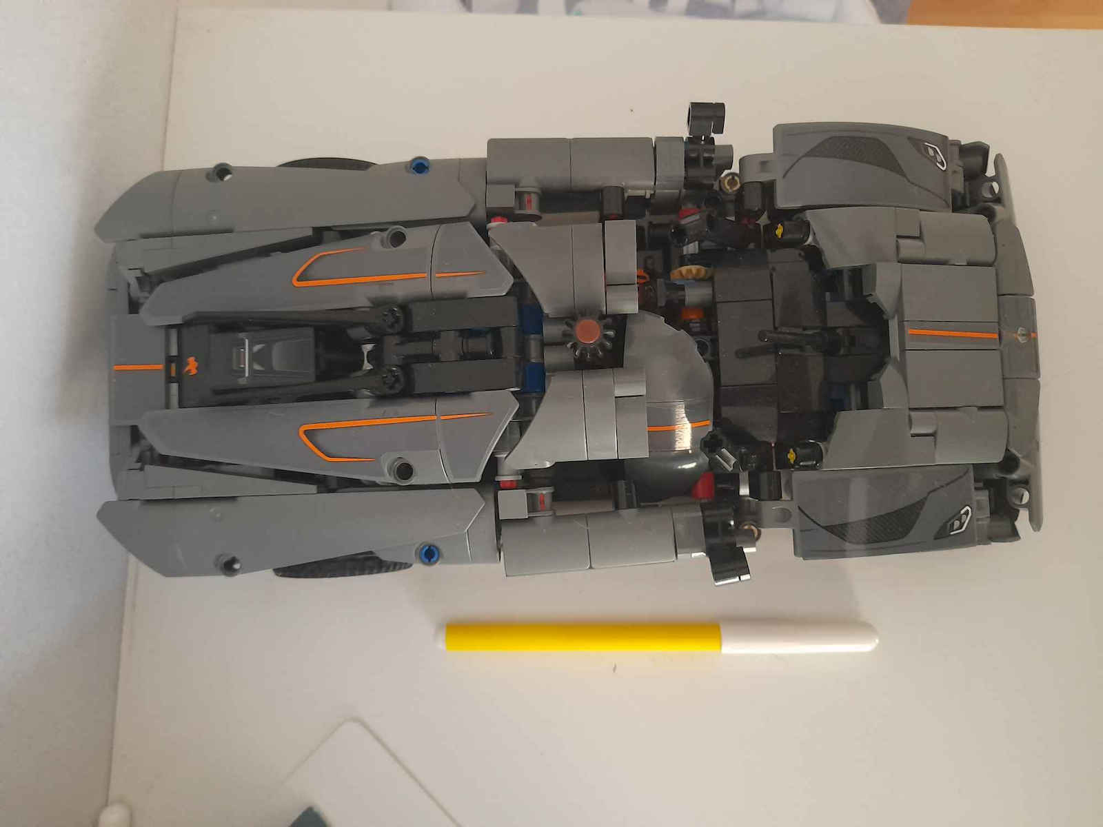LEGO Technic Koenigsegg Jesko Absolut Grey Hypercar for Ages 10+ 801 Pieces