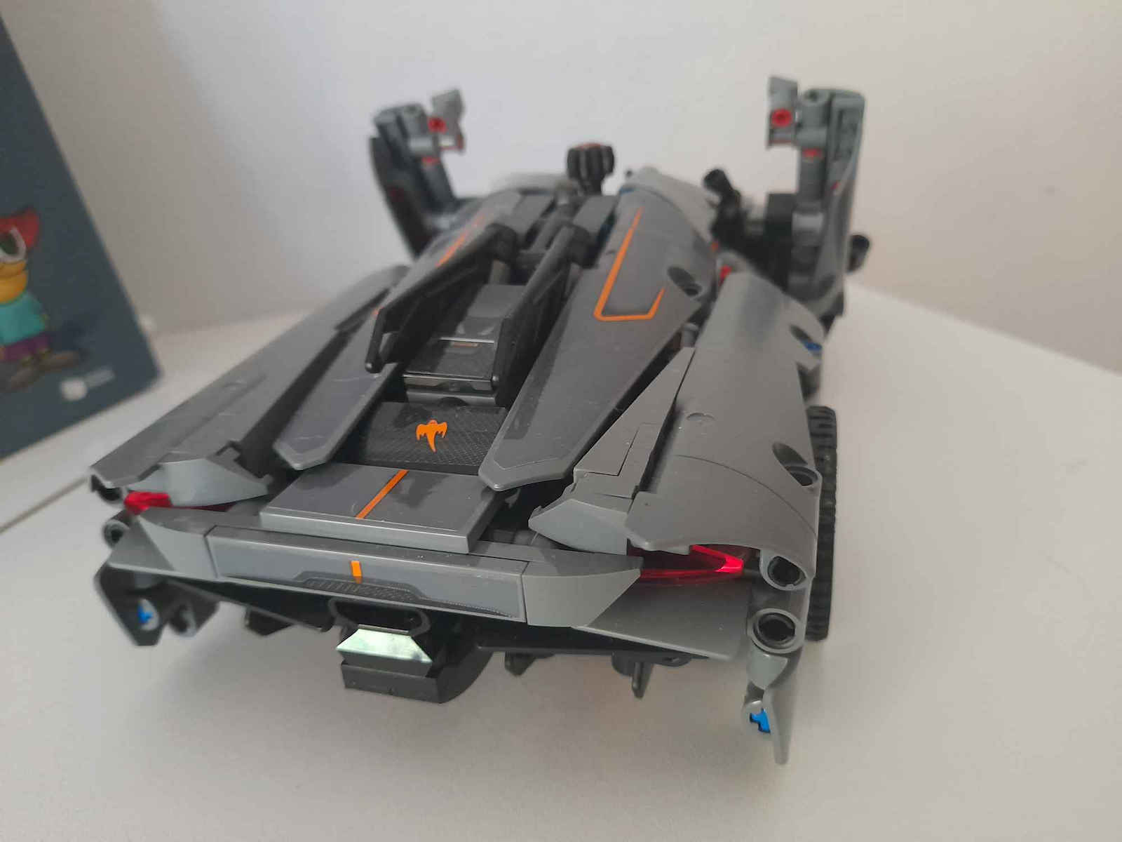 LEGO Technic Koenigsegg Jesko Absolut Grey Hypercar for Ages 10+ 801 Pieces