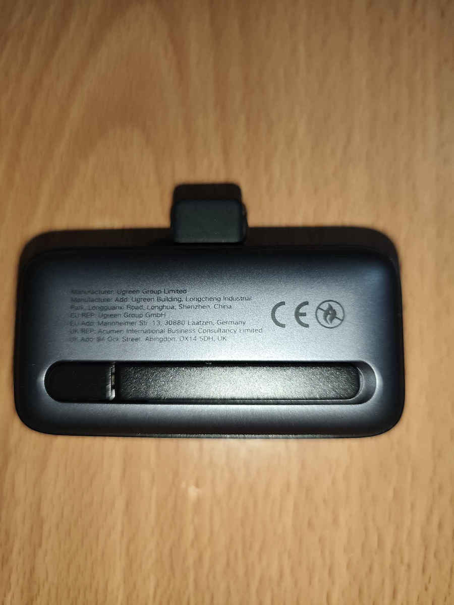 Ugreen PB503 Power Bank 5000mAh 20W Power Delivery Γκρι