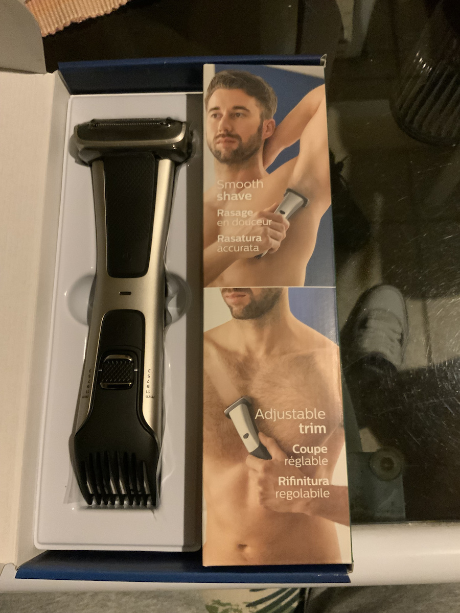 Philips Series 7000 BG7025/15 Foil Ξυριστική Μηχανή Σώματος Επαναφορτιζόμενη