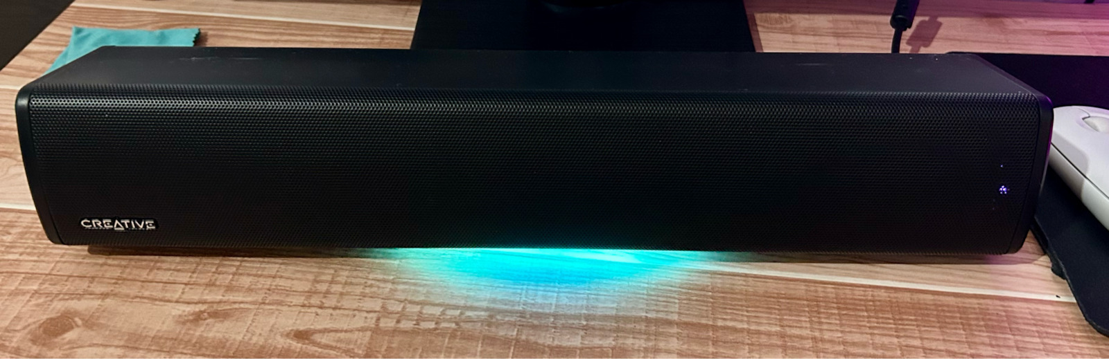 Creative Sound Blaster GS3 Ασύρματα Ηχεία Υπολογιστή 2.0 με RGB Φωτισμό και Bluetooth Ισχύος 24W σε Μαύρο Χρώμα