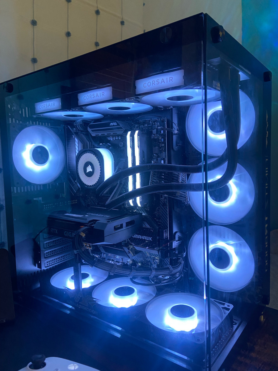 Corsair iCUE LINK TITAN 360 RX RGB Water Cooling AIO CPU with 3 Fans 120mm