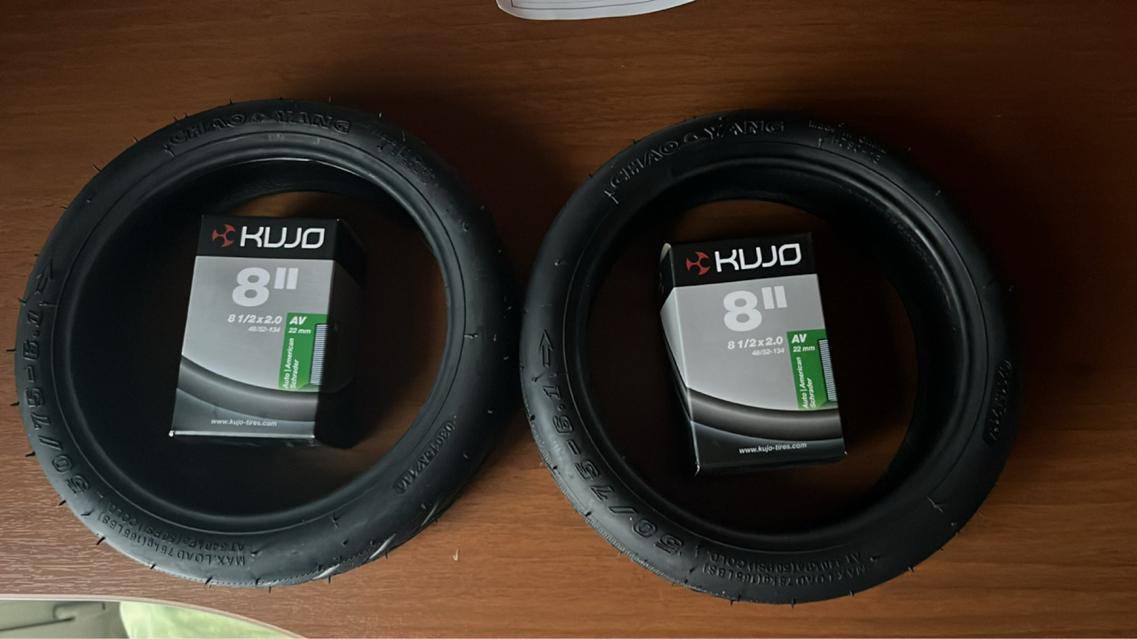 Λάστιχα 8.5'' μαζί με Σαμπρέλες για Xiaomi M365/ M365 Pro / 1S/ Pro 2 Λάστιχο για Ηλεκτρικό Scooter Xiaomi