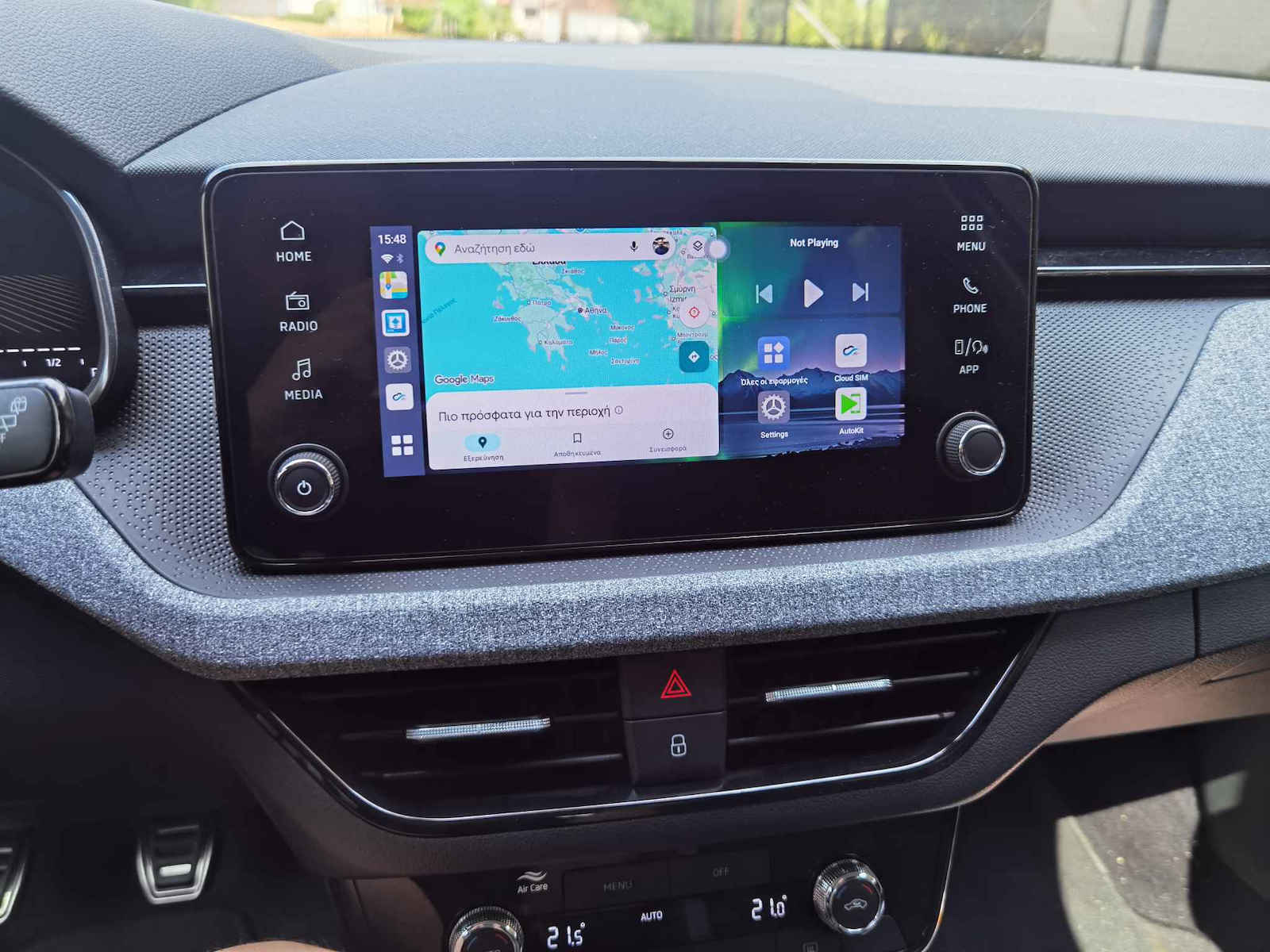 Безжичен Адаптер Carlinkit Tbox Plus Led 4g/64g Apple Carplay Android Auto Черен