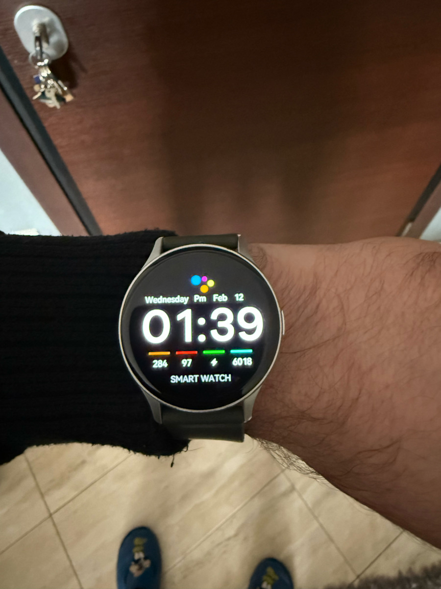 Anell CA89 Smartwatch με Παλμογράφο (Ροζ)