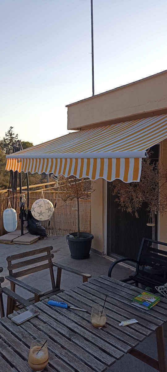 vidaXL Replacement Awning Ecru 3x2.5m