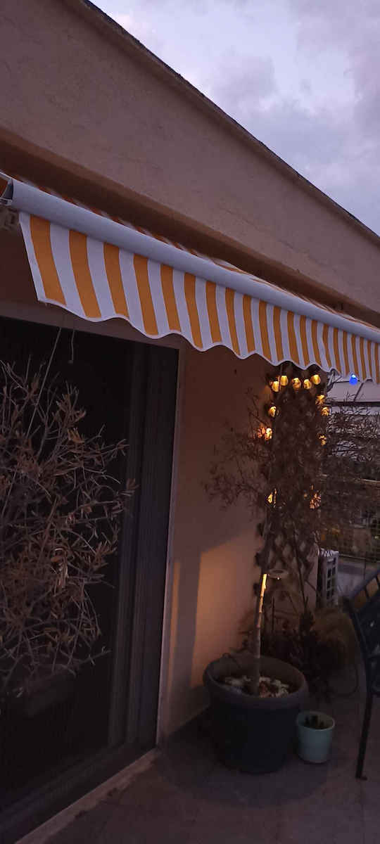 vidaXL Replacement Awning Ecru 3x2.5m