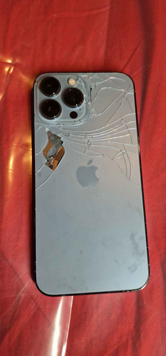 Καπάκι Μπαταρίας Μπλε για iPhone 13 Pro Max