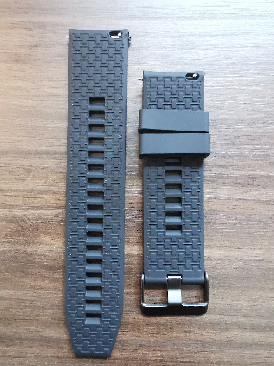 Hurtel Curea Silicon Negru (Huawei Watch GT, Huawei Watch GT2)