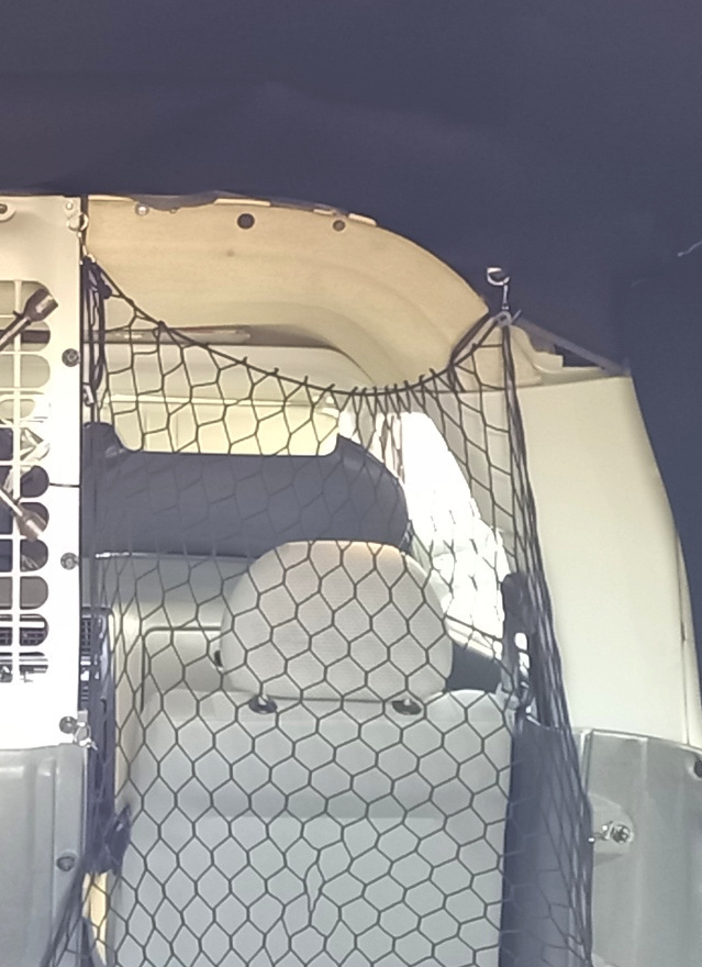 Pawise Seat Car for Dog Back Seat Protection Net 122x64cm Black