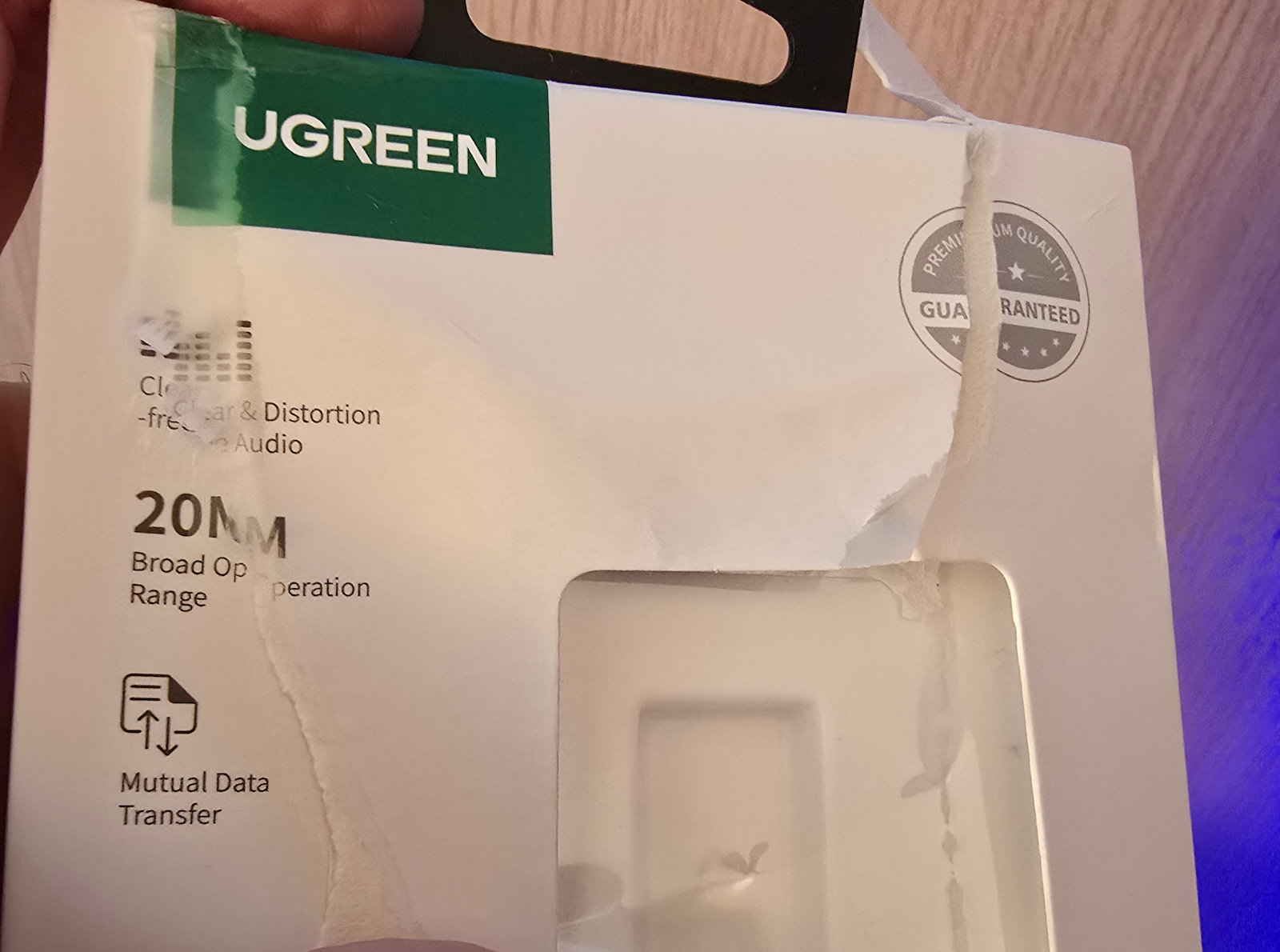 Ugreen USB Bluetooth 5.3 Adapter με Εμβέλεια 20m (35995)
