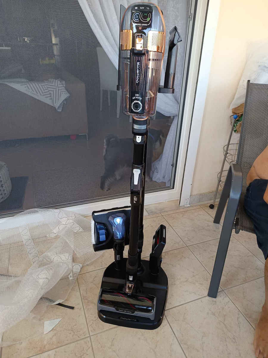 Rowenta X-Force Flex Rechargeable Stick Vacuum 32.4V Black