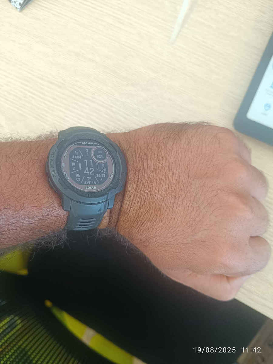 Garmin Instinct 2 Solar 45mm Αδιάβροχο Smartwatch με Παλμογράφο (Graphite)