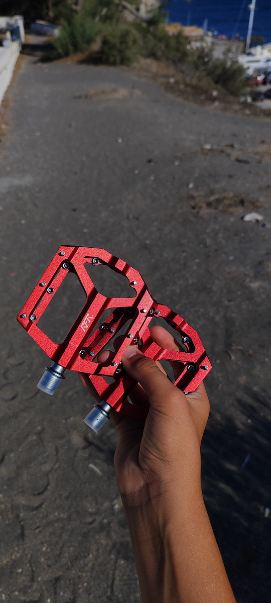 RFR Flat SL 2.0 Flat Bicycle Pedals Red