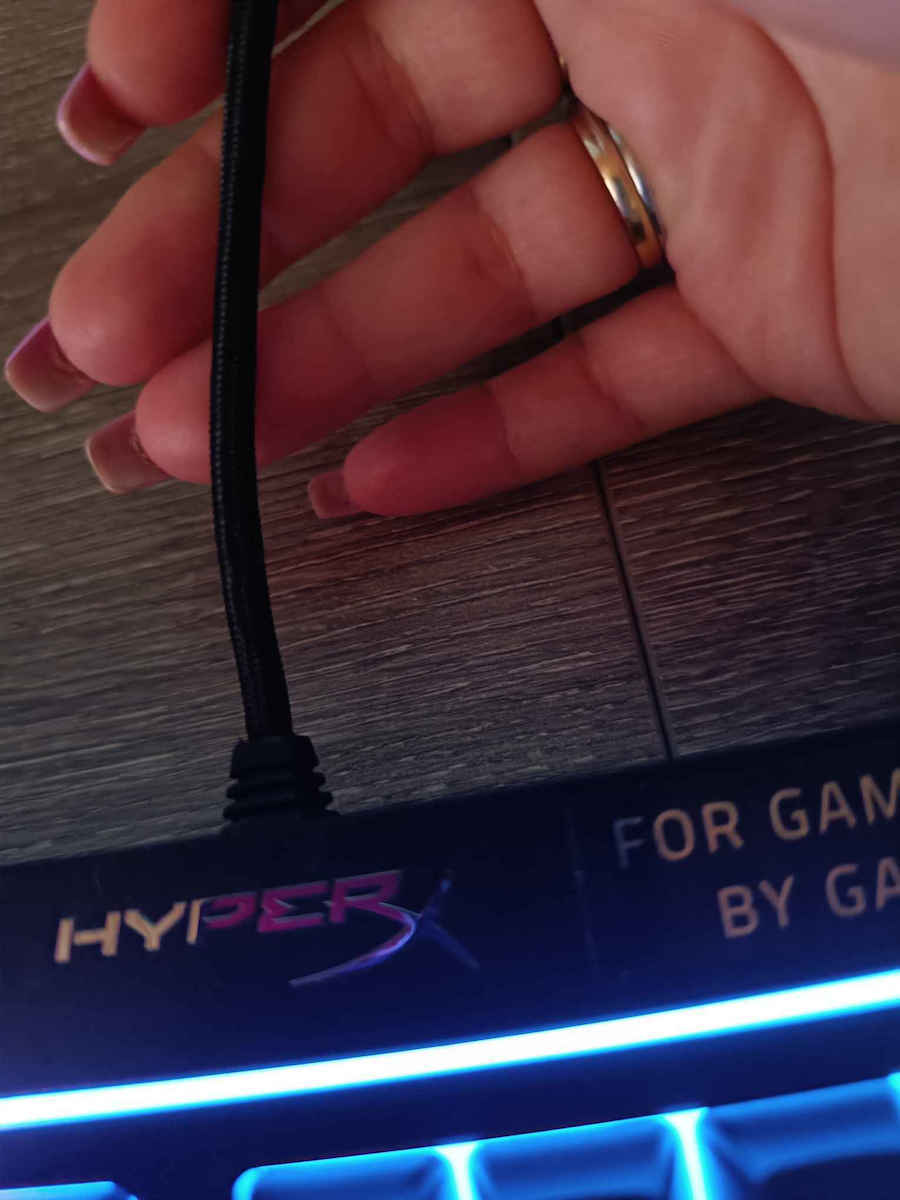 HyperX Alloy Core RGB Gaming Keyboard with RGB lighting (English US)