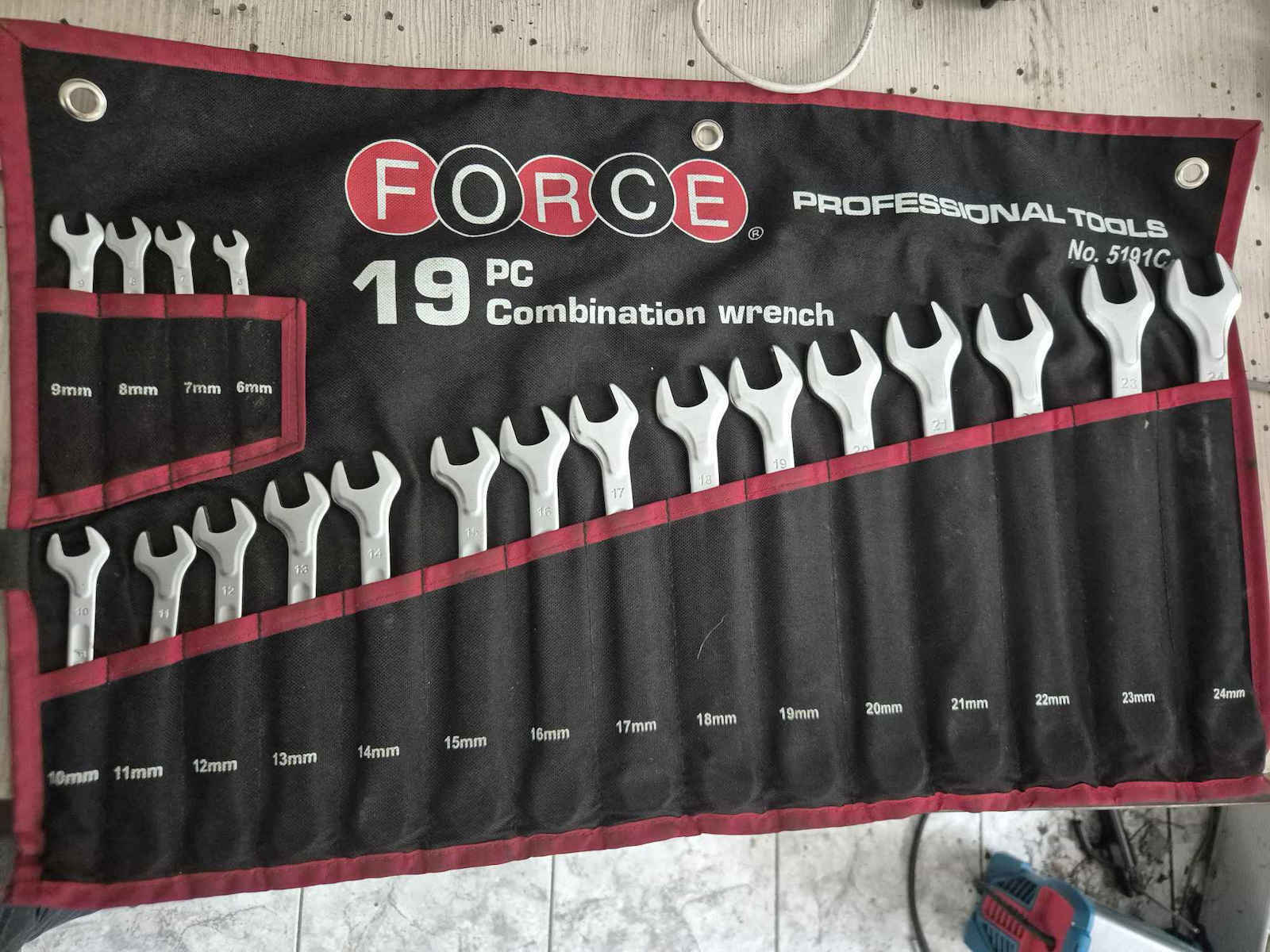 Force German Polygon Set with Size from 6mm to 24mm 19pcs