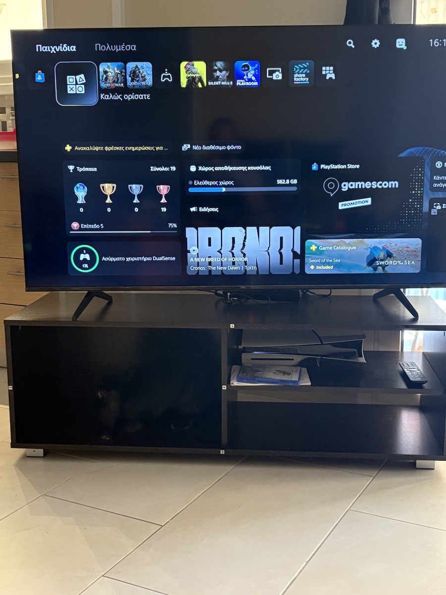 TCL Smart Τηλεόραση 43" 4K UHD QLED P7K HDR (2025) 43P7K