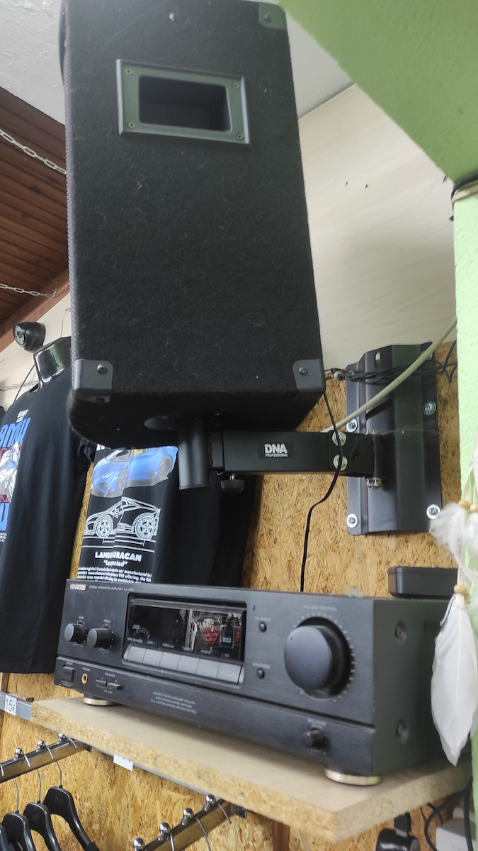 DNA Speaker Stands in Black Color