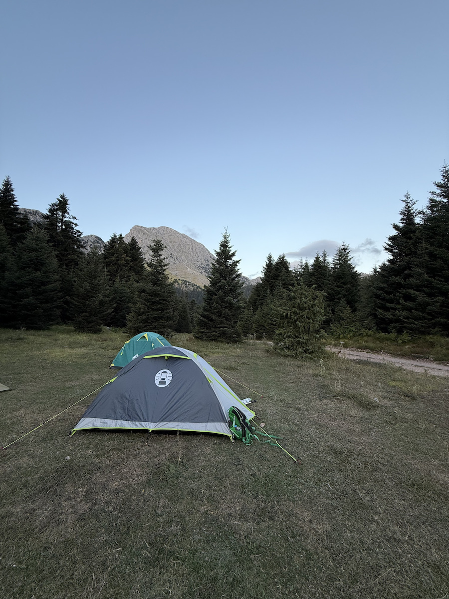 Coleman Darwin 2 Camping Tent Igloo Gray with Double Cloth 4 Seasons for 2 People Waterproof 3000mm 210x140x100cm