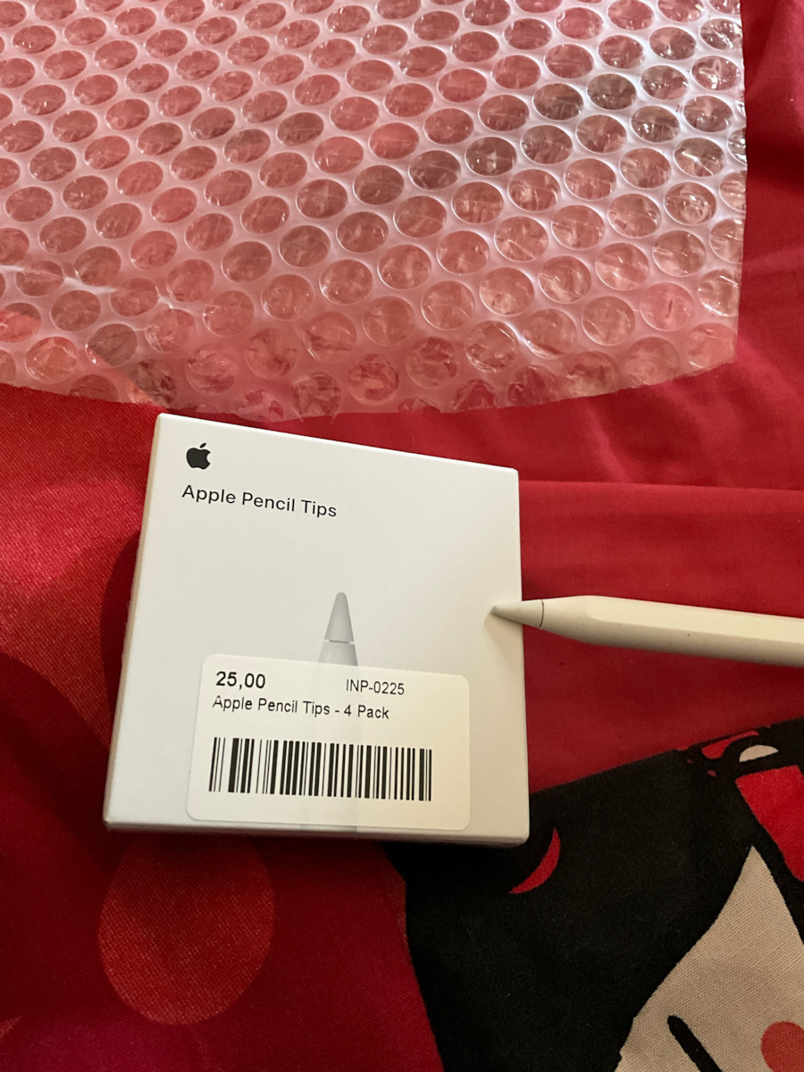 Apple Μύτες Γραφίδας Apple Pencil Tips 4pack Λευκό