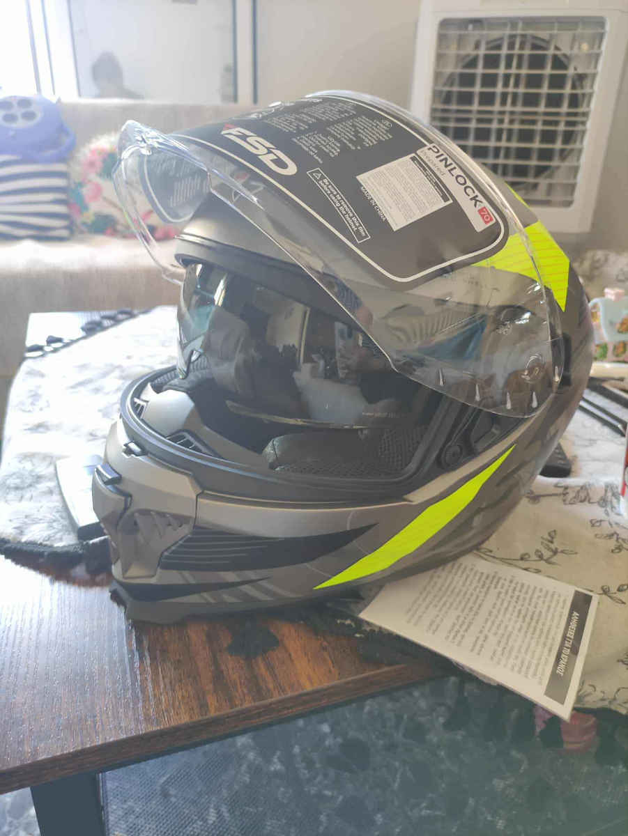 Faseed 865 Black Matt Κράνος Μηχανής Full Face με Sunvisor