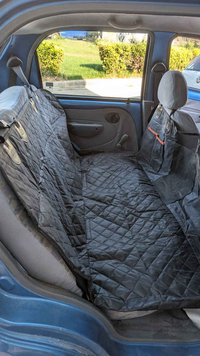 VSL Sports PetShield Pro Wasserdicht Sitzbezug Autozubehör für Hunde 140x209cm Schwarz