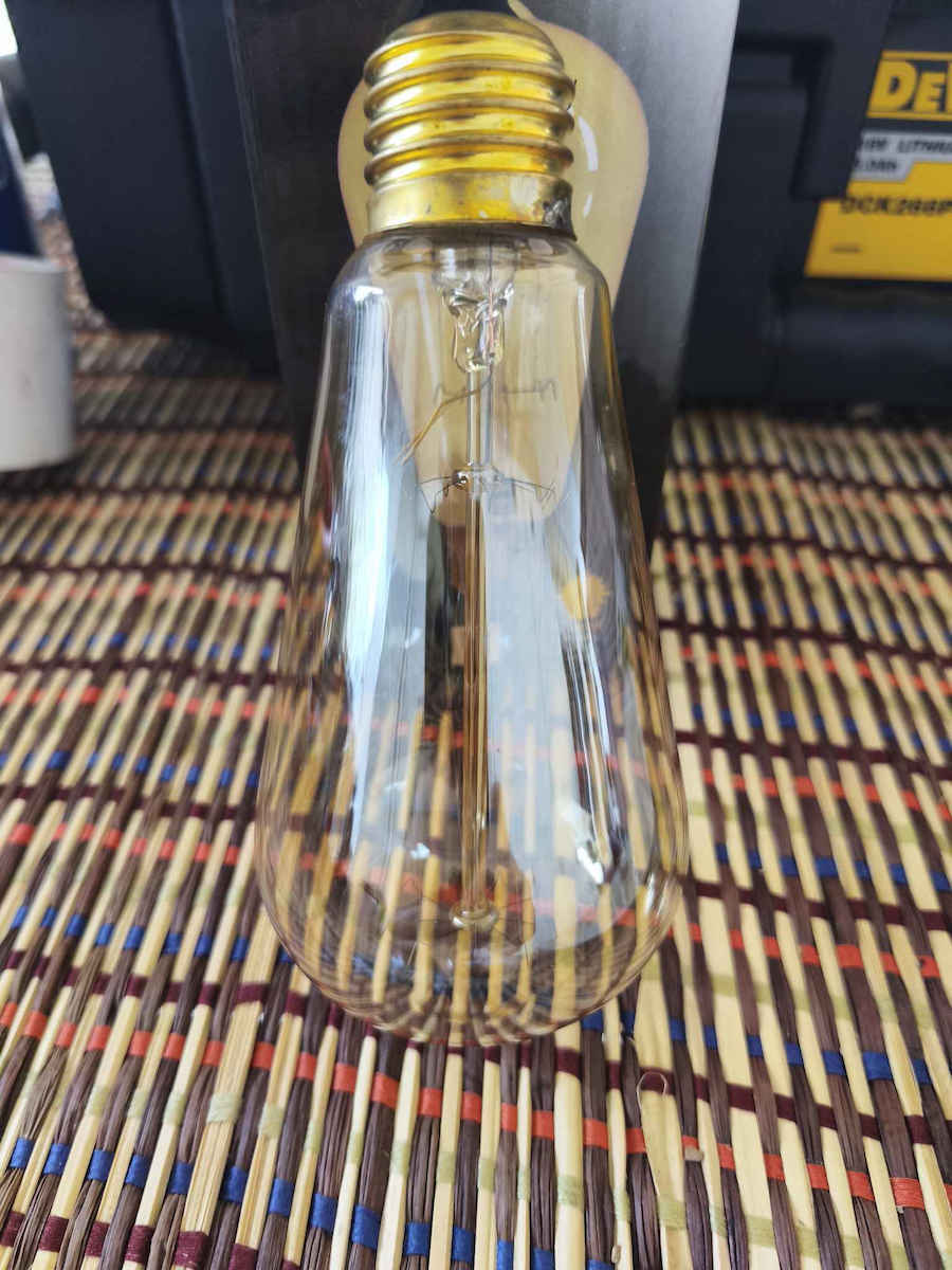 Adeleq Vintage Light Bulb 40W for E27 Socket