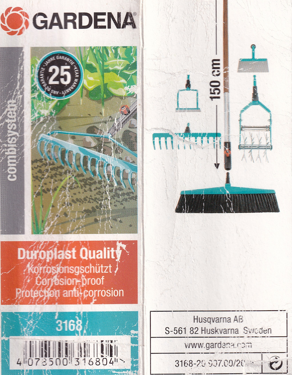 Gardena Combisystem Bow Rake Arched Combisystem 36cm