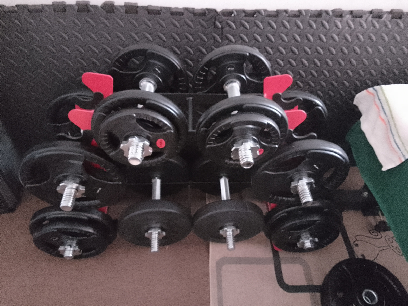 Viking Dumbbell Rack Weight Stand for 16 Dumbbells