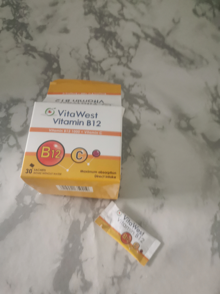 WestΜed H&B VitaWest Vitamin B12 Vitamin for Nervous System Health 30 sachets