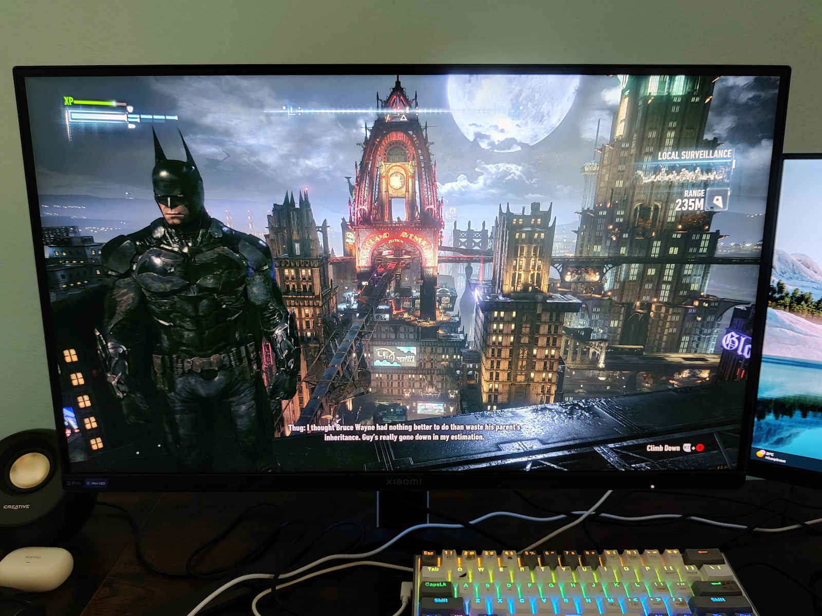 Xiaomi G Pro 27i IPS HDR Spiele-Monitor 27" QHD 2560x1440 180Hz mit Reaktionszeit 1ms GTG