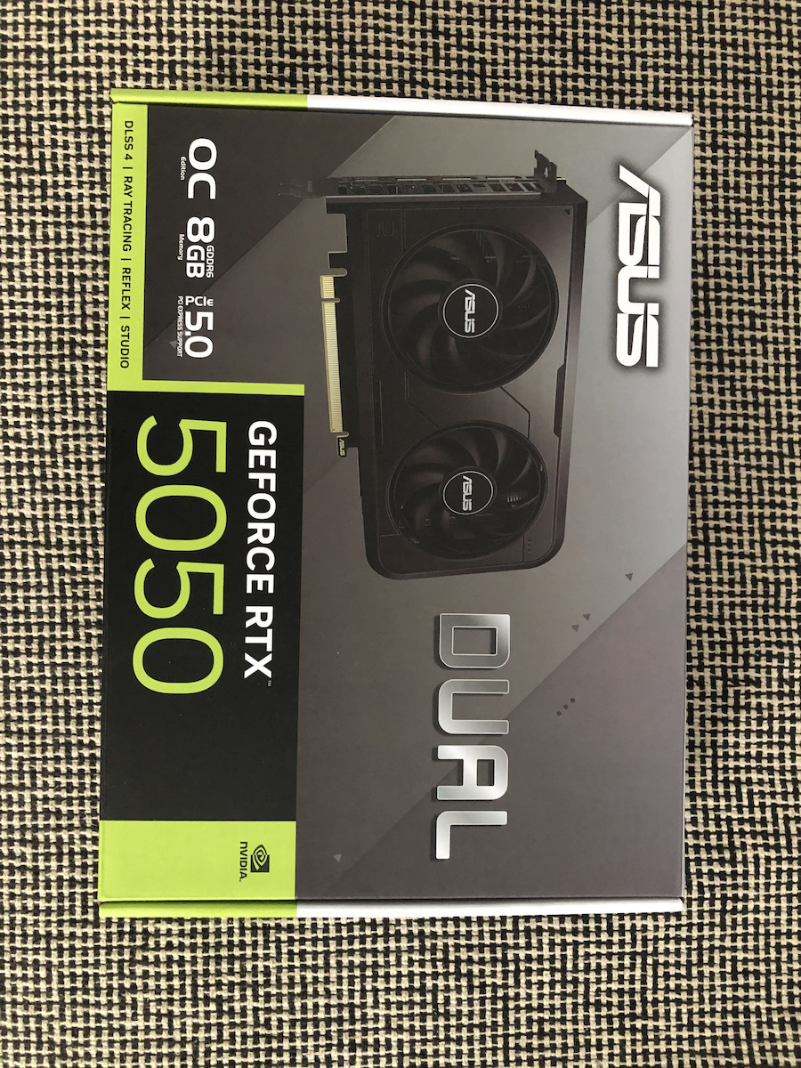 Asus GeForce RTX 5050 8GB GDDR6 Dual OC Edition Graphics Card