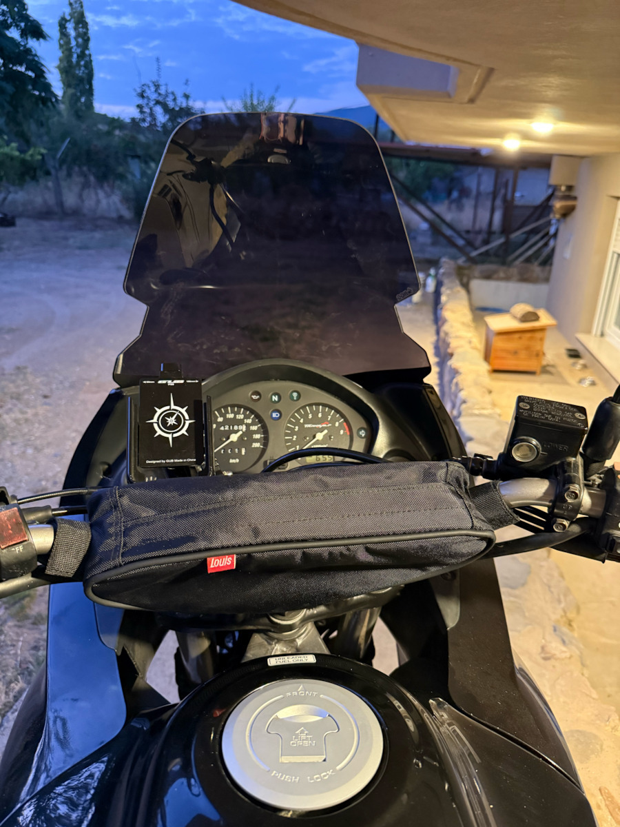 Louis Motorcycle Handlebar Bag 1.5lt Black