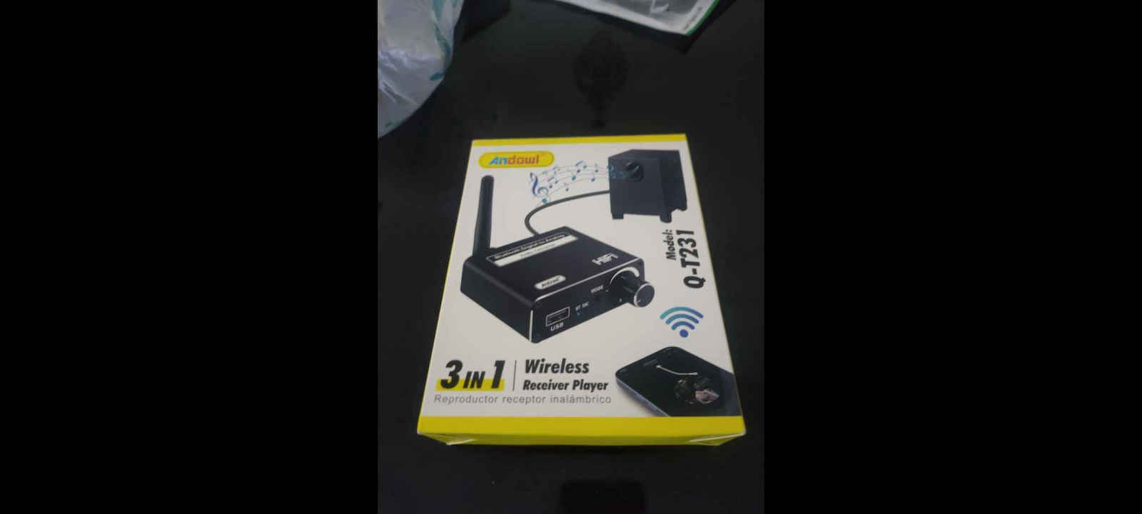 Andowl Bluetooth 5.0 Receiver με θύρα εξόδου USB