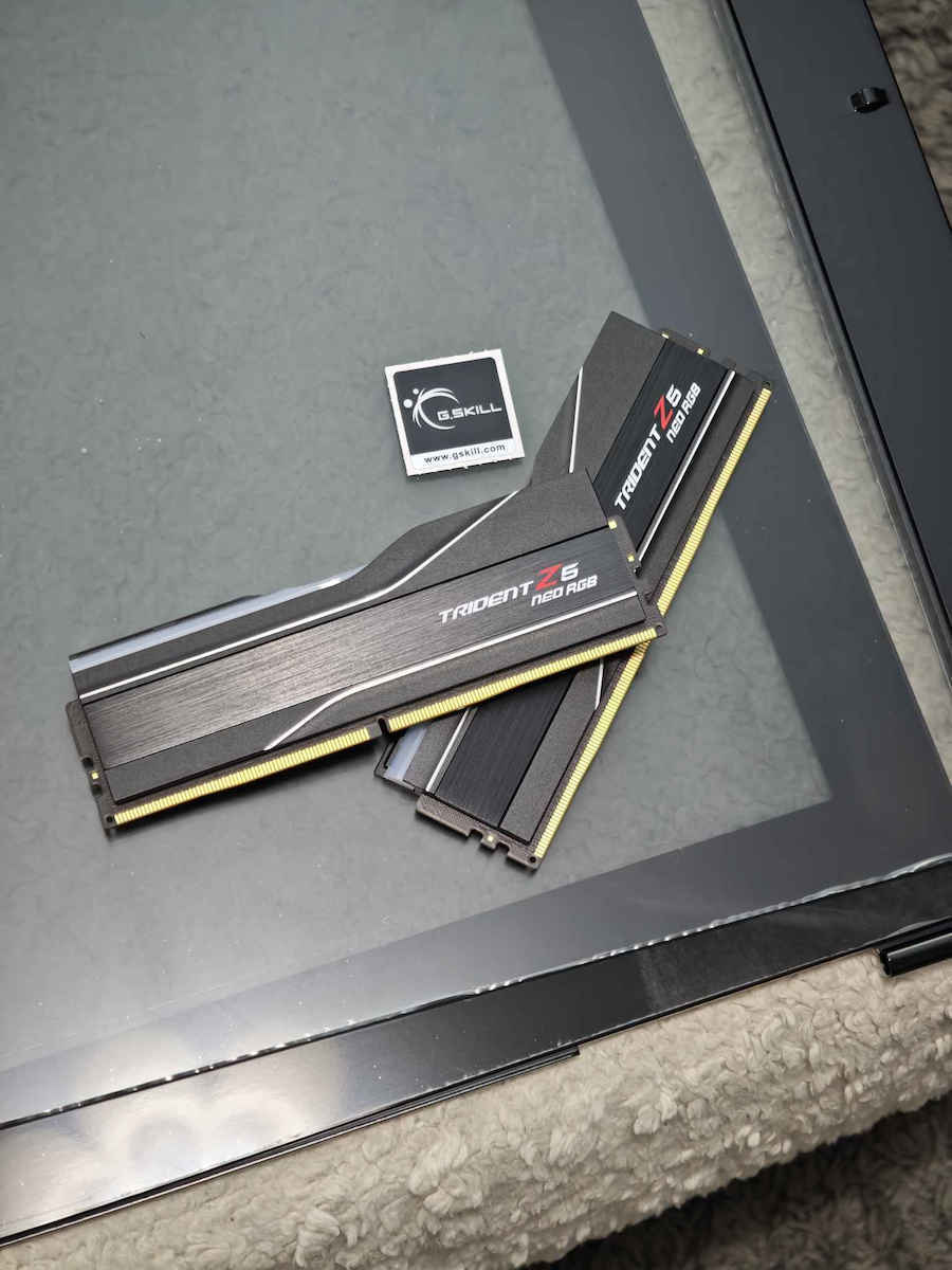 G.Skill Trident Z5 Neo RGB DDR5 32GB RAM με 2x16GB Modules και Ταχύτητα 6000 για Desktop