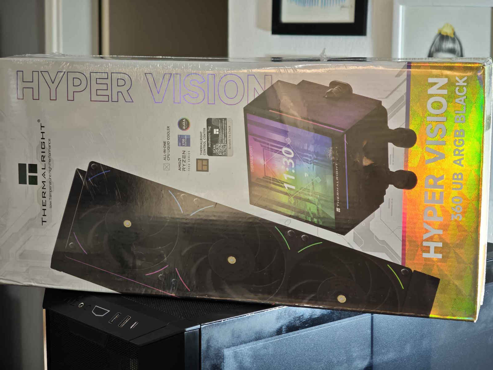 Thermalright Hyper Vision 360 UB ARGB Water Cooling System AIO CPU With 3 Fans 120mm