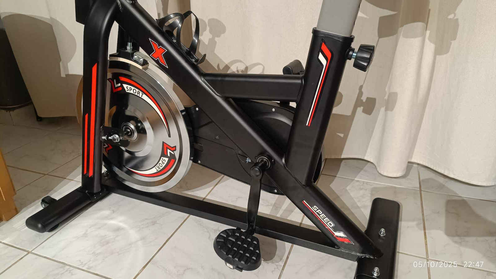 Homeone BIG-SPB05 Ποδήλατο Spinning Μαγνητικό με Ροδάκια